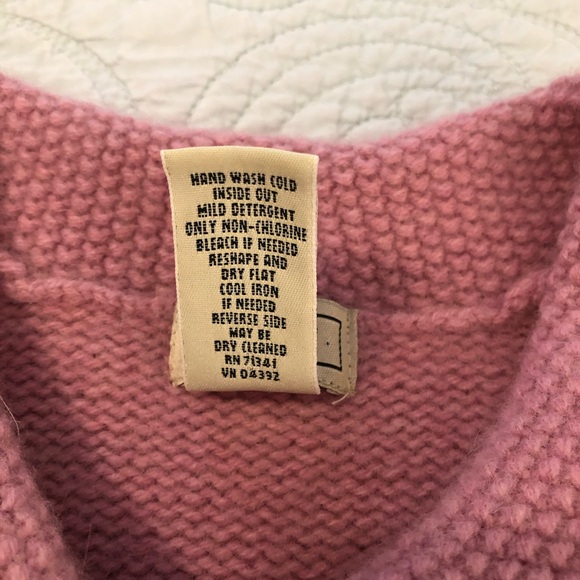 Vintage LL Bean cardigan. Lambs wool and angora. Size large. - Picture 4 of 8